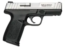 Smith & Wesson SD9VE 9MM 4" Barrel 16-Round Two-Tone Handgun with Magnet Bundle