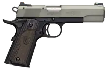 Browning 1911-22 Black Label Gray .22 LR Semi-Automatic Pistol with Anodized Aluminum Laminate and Wood Grip - 4.25" 10+1 Rounds