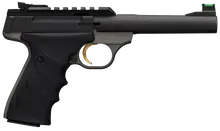 Browning Buck Mark Plus Practical URX .22 LR Pistol, 5.5" Barrel, 10 Rounds, Matte Gray/Black Aluminum Alloy