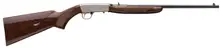 Browning SA-22 Grade II Semi-Automatic .22 LR, 19.3" Octagon Barrel, Gloss Black Walnut Stock, Satin Nickel, 11 Rounds