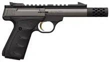 Browning Buck Mark Field/Target Micro .22 LR, 4.4" Tungsten Barrel, 10rd, Suppressor Ready Pistol