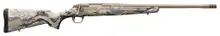 Browning X-Bolt Speed SR 6.5 PRC, 20" Fluted Barrel, Smoked Bronze Cerakote Finish, OVIX Camo Stock, Bolt Action Rifle