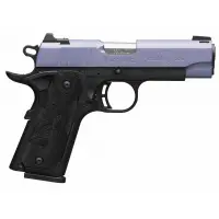 Browning 1911-380 Black Label Compact Pistol, .380 ACP, 3.6" Barrel, 8 Rounds, Crushed Orchid Cerakote