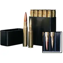 MTM Case-Gard BMG10-40 Black Polypropylene 10-Round Slip-Top Ammo Box for Multi-Caliber Rifle