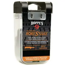 Hoppe's BoreSnake Den .416-.460 Caliber Rifle Cleaning Rope with Bronze Brush and Carry Case