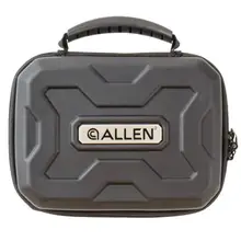 Allen EXO Thermo-Molded 9" Handgun Case with Lockable Zippers and Carry Handle - Black