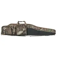 Allen Tejon 50" Oversized Rifle Case with Foam Padding, Accessory Pockets, Removable Shoulder Strap & Carry Handle in Mossy Oak Break-Up Country Camo - 98350