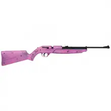 Crosman Pumpmaster 760 .177 Caliber Bolt Action Air Rifle with Synthetic Pink Stock