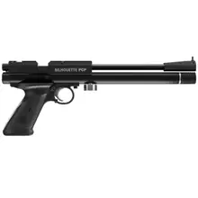 Crosman 1701P Silhouette PCP .177 Caliber Target Air Pistol with Polymer Frame and Steel Rifled Barrel - Black Finish