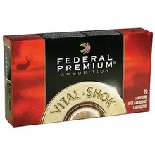 Federal Premium Vital-Shok .243 Winchester 85 Grain Trophy Copper Ammunition, 20 Rounds