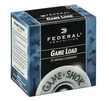 Federal Game-Shok Upland 20 Gauge 2.75" 7/8 oz #7.5 Shotshell, 25 Rounds - H200 7.5