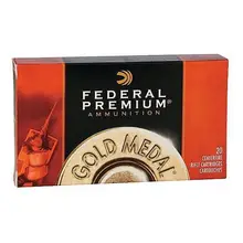 Federal Gold Medal .30-06 Springfield 168gr Sierra MatchKing BTHP Ammunition, 20 Rounds