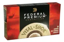 FEDERAL VITAL-SHOK .300WSM 165GR. BARNES TRIPLE-SHOCK X-BULLET 3130FPS 20RD BOX #P300WSMG