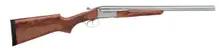 Stoeger Coach Gun Supreme 12GA Side-by-Side Shotgun with 20" Barrel, Double Trigger, AA-Grade Gloss Walnut, Polished Nickel