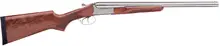 Stoeger Coach Gun Supreme 20GA 20" AA Gloss Walnut, Polished Nickel Side-by-Side Shotgun