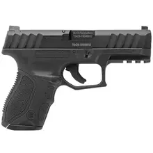 STOEGER STR-9 COMPACT WITH TRITIUM SIGHTS 9MM LUGER 3.8IN BLACK PISTOL - 13+1 ROUNDS - BLACK COMPACT