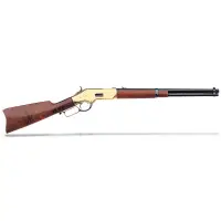 Uberti 1866 Yellowboy Carbine, .45 Colt, 19" Barrel, Brass Frame & Buttplate, 10+1 Capacity