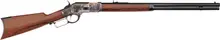 Uberti 1873 Sporting Rifle, 357 Magnum, 24.25" Barrel, Steel Frame, Blued Lever Action, Brown Buttplate & Lever, 13 Round Capacity