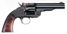Uberti 1875 No. 3 Top Break .45 Colt 5" Barrel 6RD Revolver with Blue Steel Frame and Walnut Grips