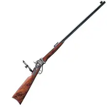 UBERTI 1874 SHARPS EXTRA DELUXE BLUED SINGLE SHOT RIFLE - 45-70 GOVERNMENT - 32IN - BROWN