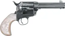 Uberti 1873 Cattleman "Doc" Holliday .45 Colt 4.75" Single Action Revolver - Nickel Plated
