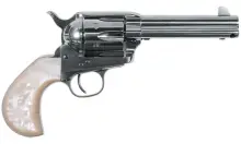 Uberti 1873 "Doc" Cattleman .357 Mag, 4.75" Nickel Barrel, Pearl Grip Revolver