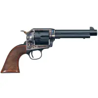 Uberti 1873 Cattleman Short Stroke SASS Pro .45 Colt 5.5" Blued Revolver, 6 Rounds, Walnut Frame