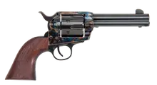 Traditions 1873 Frontier Single Action Revolver, .45 Colt, 4.75" Barrel, 6 Rounds, Case Hardened Finish, Walnut Grip, SAT73002