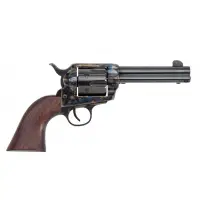 "Traditions 1873 Frontier Single Action .357 Magnum Revolver with 4.75" Barrel, Color Case Hardened Finish, and Walnut Grip"