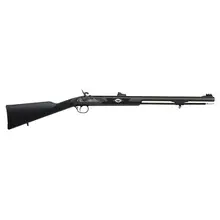 Traditions Deerhunter .50 Caliber Percussion Rifle with 24" Blued Barrel and Black Synthetic Stock