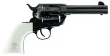 Traditions 1873 Liberty .45 LC Revolver, 4.75" Blued Barrel, 6-Rounds, White PVC Grip