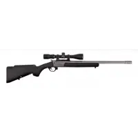 Traditions Outfitter G3 45-70, 22" Stainless Cerakote Barrel, Black Synthetic Stock, 3-9x40mm BDC Scope, Single Shot Rifle