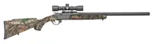 Traditions Crackshot XBR Package .22LR with Arrow Launching Upper, Realtree Edge Camo, 16.5"-20" Blued Barrel, Includes 4x32 Scope and Three Firebolt Arrows