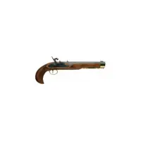 Traditions Kentucky .50 Caliber Single Shot Percussion Pistol with 10" Blued Barrel and Walnut Grip