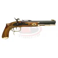 Traditions Trapper P1100 Percussion Pistol .50 Caliber with 9.75" Blued Barrel & Hardwood Grip