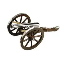 Traditions CN8021 Mini Napoleon III Stainless .50 Caliber 7.25" Breech Action Cannon