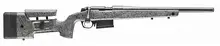 Bergara B-14R Trainer Rifle, .22LR, 18" Threaded Steel Barrel, 10-Round, Gray/Black Mini-Chassis Stock