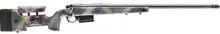 Bergara B-14 HMR Carbon Wilderness .308 Win 20" Bolt Action Rifle with Carbon Fiber Wrapped Barrel and Woodland Camo Mini-Chassis