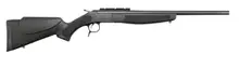 CVA Scout Compact Single Shot Rifle - 6.5 Creedmoor, 20" Blued Barrel, Black Synthetic Stock, CR4815