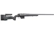 Bergara Premier HMR Pro 6.5 Creedmoor Bolt Action Rifle with 24" Heavy Threaded Barrel and Gray Cerakote Finish