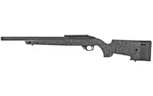 Bergara BXR .22LR Semi-Automatic Rifle with 16.5" Carbon Fiber Threaded Barrel, 10 Round Magazine, Black Cerakote Finish and Gray Speckled Stock - BXR002