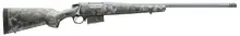 Bergara Premier Canyon 300 PRC Bolt Action Rifle with 22" Omni Muzzle Brake Barrel, Sniper Grey Cerakote, 5+1 Capacity, and Swamper Rouge Camo Stock