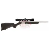 CVA Scout V2 Compact TD .243 Winchester 20" Single Shot Stainless Steel Rifle with DuraSight Rail and Synthetic Stock