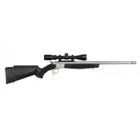 CVA Scout V2 .450 Bushmaster Single Shot Rifle with 25" Stainless Steel Barrel, Muzzle Brake, and 3-9x40mm Scope