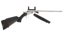 CVA Scout TD Compact .243 Winchester Single Shot Rifle with 20" Threaded Stainless Steel Barrel and Black Synthetic Stock - CR4816S