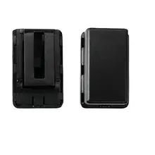 Uncle Mike's 50361 Kydex Single Magazine Case, Double Row, Black, Fits .40 S&W 9mm 45 ACP 10mm Auto Belts up to 1.75" Wide