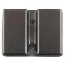 UNCLE MIKE'S KYDEX DOUBLE MAG POUCH 9MM/.40 SINGLE-STACK BELT SLIDE BLACK