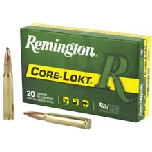Remington Core-Lokt .30-06 Springfield 150 Grain PSP Ammunition, 20 Rounds - R30062