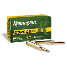 Remington Core-Lokt 7.62x39mm 125gr PSP Rifle Ammunition, 20 Rounds