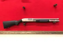 Remington 870 Special Purpose Marine Magnum, 12 Gauge, 18" Nickel, Synthetic, 6-Round Shotgun